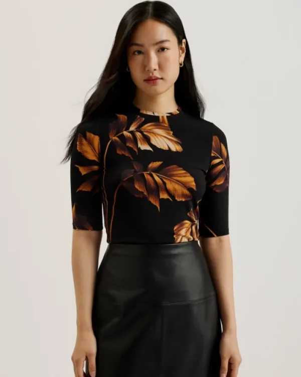 Aiine Printed Skinny Fit Top<Ted Baker Cheap