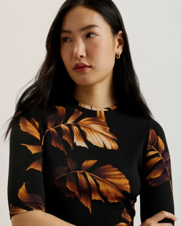 Aiine Printed Skinny Fit Top<Ted Baker Cheap