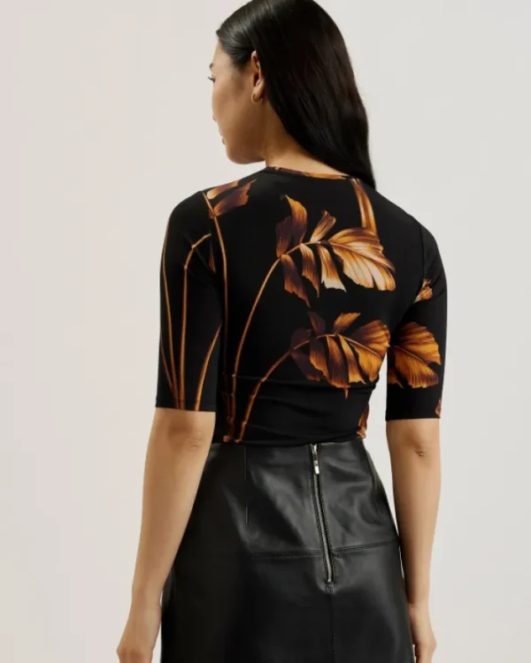 Aiine Printed Skinny Fit Top<Ted Baker Cheap