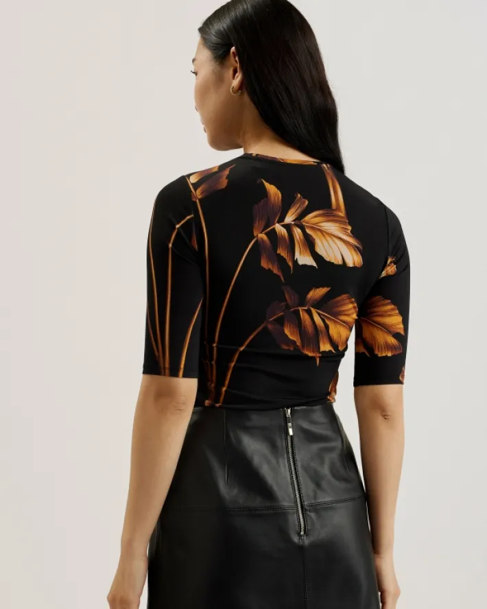 aiine_printed_skinny_fit__4.webp Aiine Printed Skinny Fit Top<Ted Baker Cheap