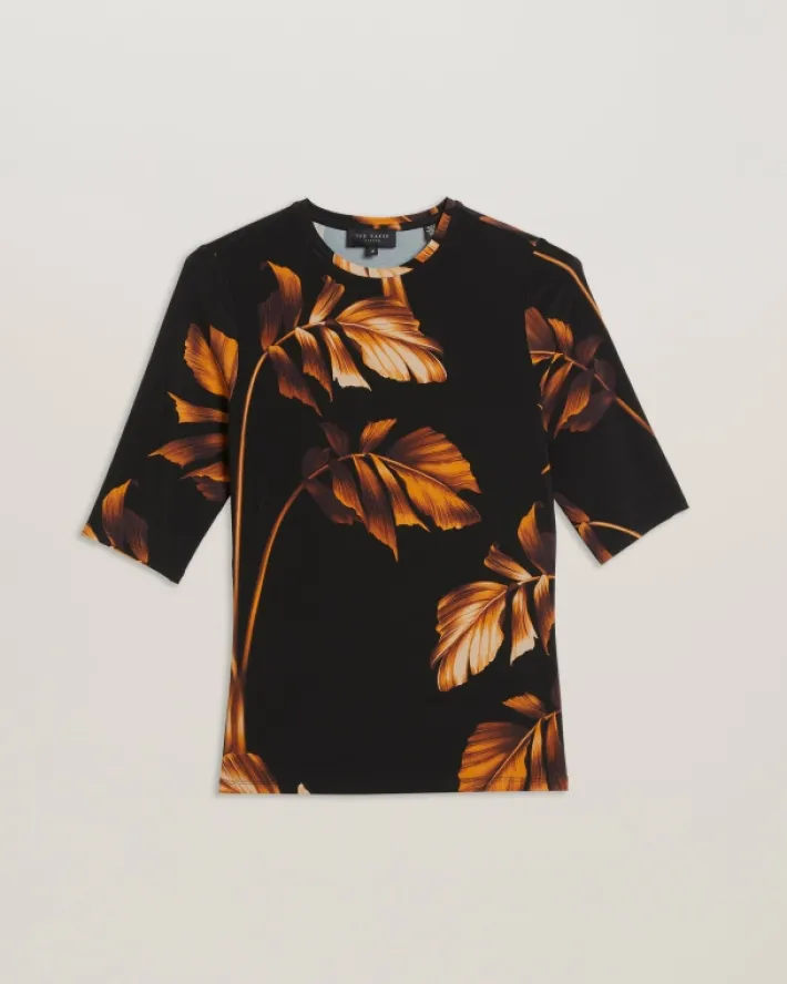 aiine_printed_skinny_fit__6.webp Aiine Printed Skinny Fit Top<Ted Baker Cheap