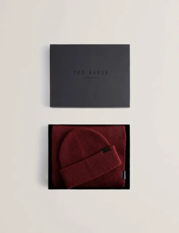 Alliies Ribbed Knit Hat And Scarf Set<Ted Baker Cheap