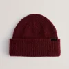 Alliiie Ribbed Knit Turn-Up Beanie Hat<Ted Baker Flash Sale