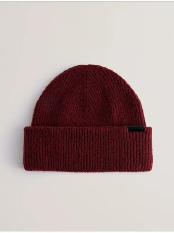 Alliiie Ribbed Knit Turn-Up Beanie Hat<Ted Baker Flash Sale