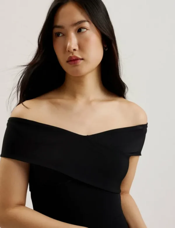 Almhaa Off Shoulder Wide Leg Jersey Jumpsuit<Ted Baker Flash Sale