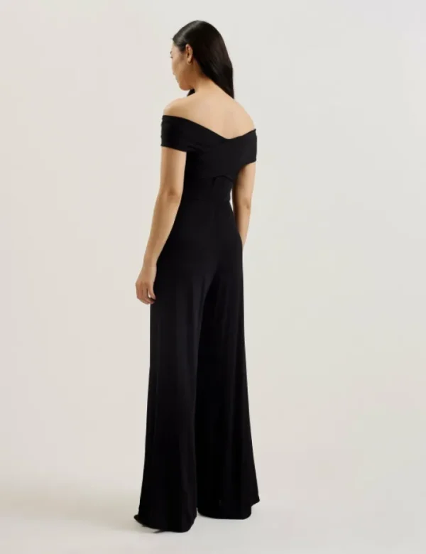 Almhaa Off Shoulder Wide Leg Jersey Jumpsuit<Ted Baker Flash Sale