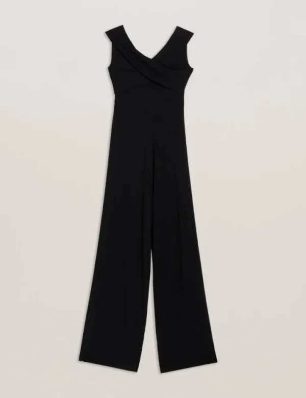 Almhaa Off Shoulder Wide Leg Jersey Jumpsuit<Ted Baker Flash Sale