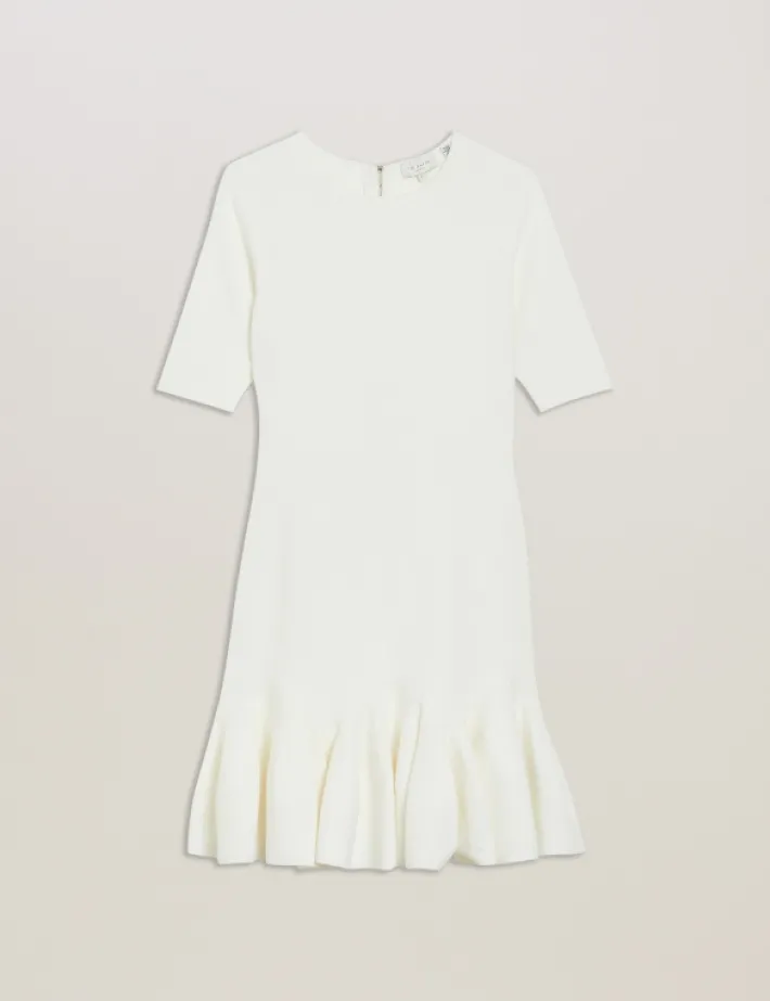 alzann_pleated_hem_knitte_5-1.webp Alzann Pleated Hem Knitted Bodycon Mini Dress<Ted Baker Shop