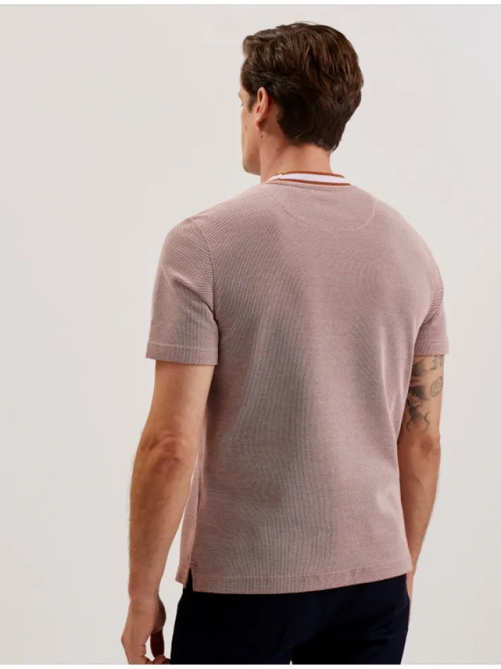 arlon_textured_stripe_det_4-1.webp Arlon Textured Stripe Detail Cotton T-Shirt<Ted Baker Clearance