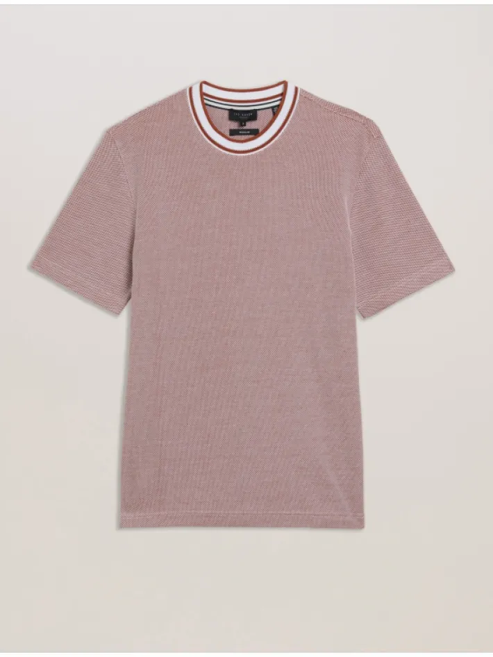 arlon_textured_stripe_det_6-1.webp Arlon Textured Stripe Detail Cotton T-Shirt<Ted Baker Clearance