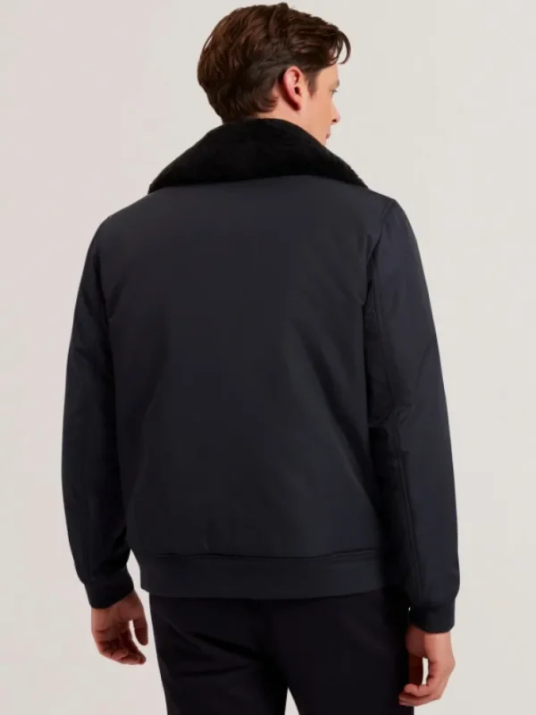 Avitore Bomber Removable Shearling Collar<Ted Baker Store