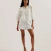 Bacina Lace 3/4 Balloon Sleeve Blouse<Ted Baker Hot