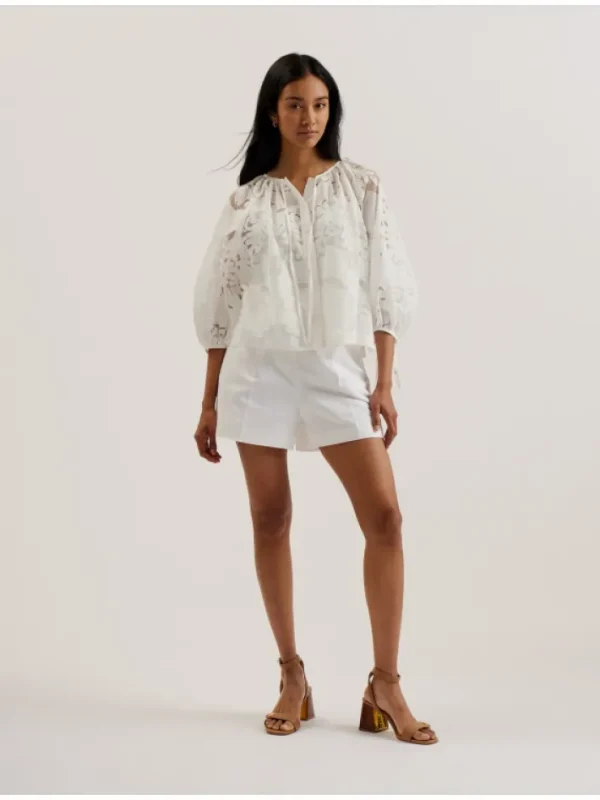 Bacina Lace 3/4 Balloon Sleeve Blouse<Ted Baker Hot