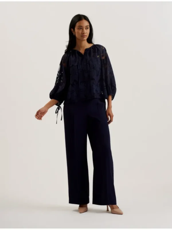 Bacina Lace 3/4 Balloon Sleeve Blouse<Ted Baker Store