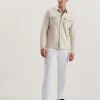 Belza Textured Cotton Utility Pocket Overshirt<Ted Baker Online