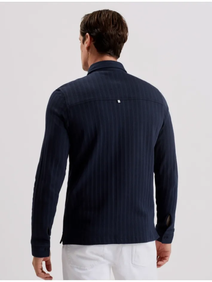 belza_textured_cotton_uti_4.webp Belza Textured Cotton Utility Pocket Overshirt<Ted Baker Cheap