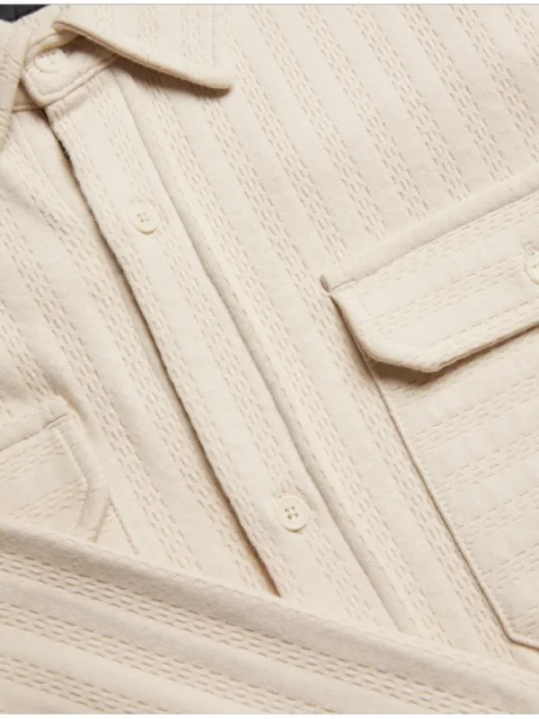Belza Textured Cotton Utility Pocket Overshirt<Ted Baker Online