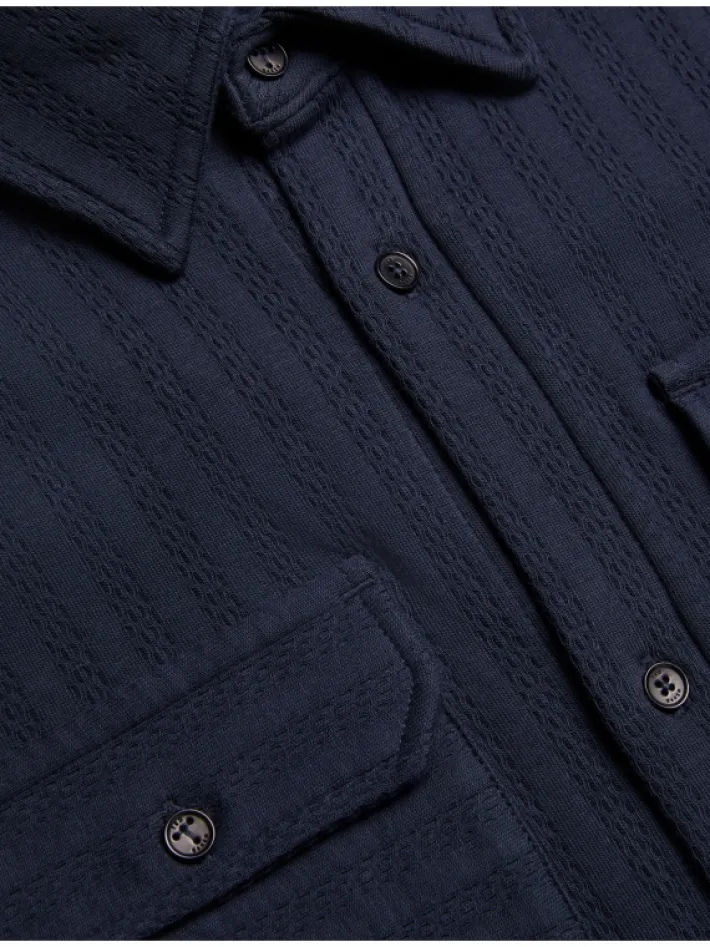 belza_textured_cotton_uti_5.webp Belza Textured Cotton Utility Pocket Overshirt<Ted Baker Cheap