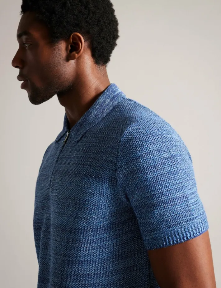 blossam_space_dye_zip_nec_0-1.webp Blossam Space Dye Zip Neck Polo Shirt<Ted Baker Best Sale
