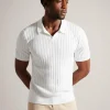 Botany Short Sleeve Regular Open Collar Polo<Ted Baker Sale