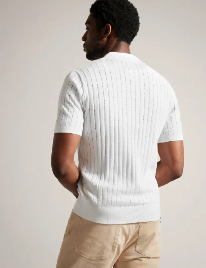 botany_short_sleeve_regul_4.webp Botany Short Sleeve Regular Open Collar Polo<Ted Baker Sale