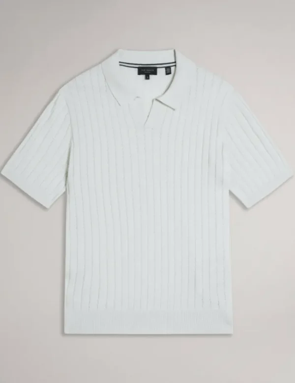 Botany Short Sleeve Regular Open Collar Polo<Ted Baker Sale
