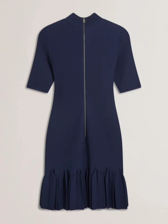 canddy_pleated_hem_bodyco_4-1.webp Canddy Pleated Hem Bodycon Knit Mini Dress<Ted Baker Store