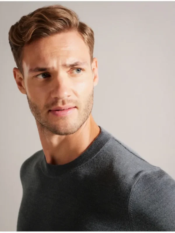 Carnby Pure Wool Crew Neck Sweater<Ted Baker Fashion