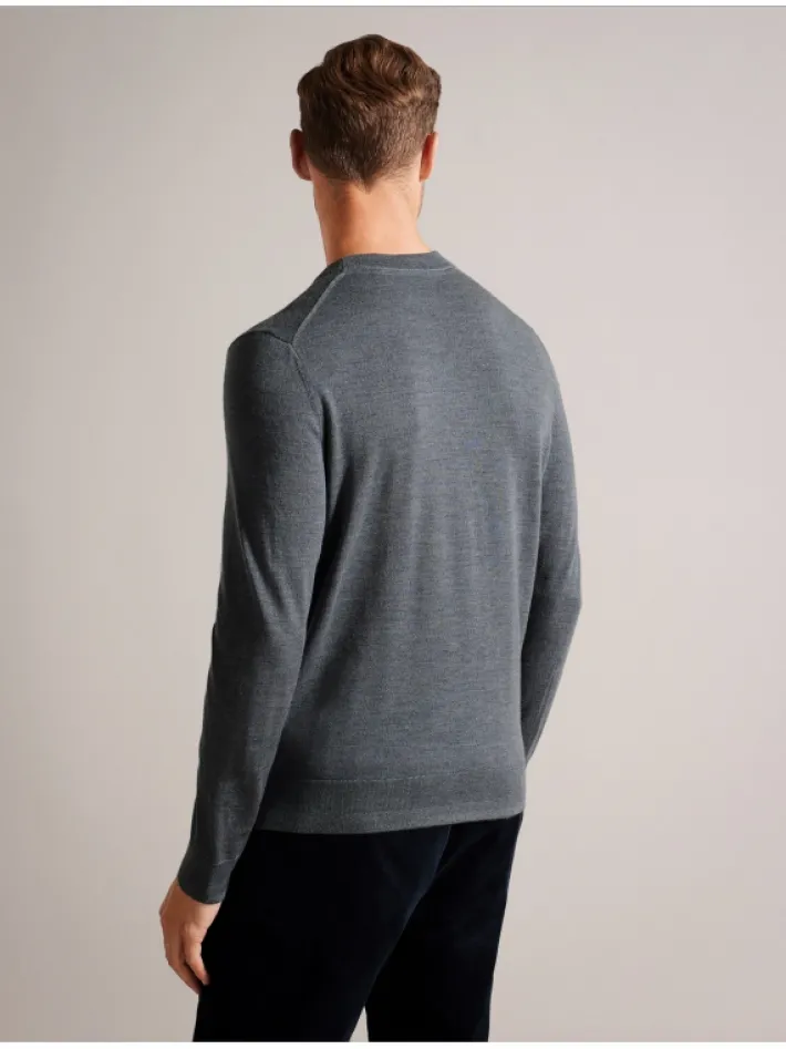 carnby_pure_wool_crew_nec_4-1.webp Carnby Pure Wool Crew Neck Sweater<Ted Baker Fashion