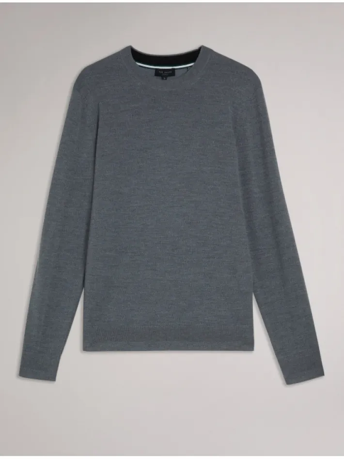 carnby_pure_wool_crew_nec_6-1.webp Carnby Pure Wool Crew Neck Sweater<Ted Baker Fashion