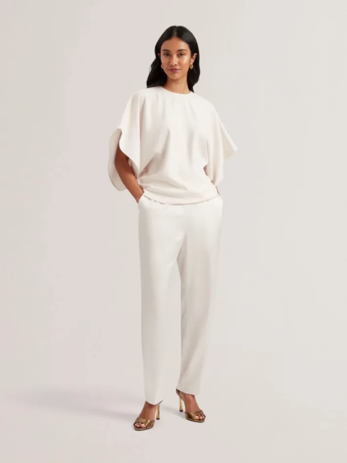 cherika_batwing_short_sle_0-2.webp Cherika Batwing Short Sleeve Woven Blouse<Ted Baker Clearance