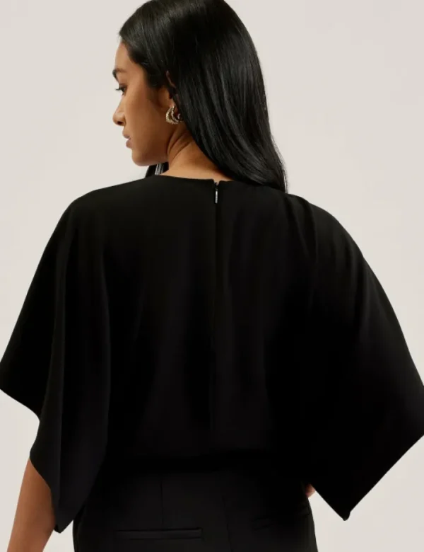 Cherika Batwing Short Sleeve Woven Blouse<Ted Baker Hot