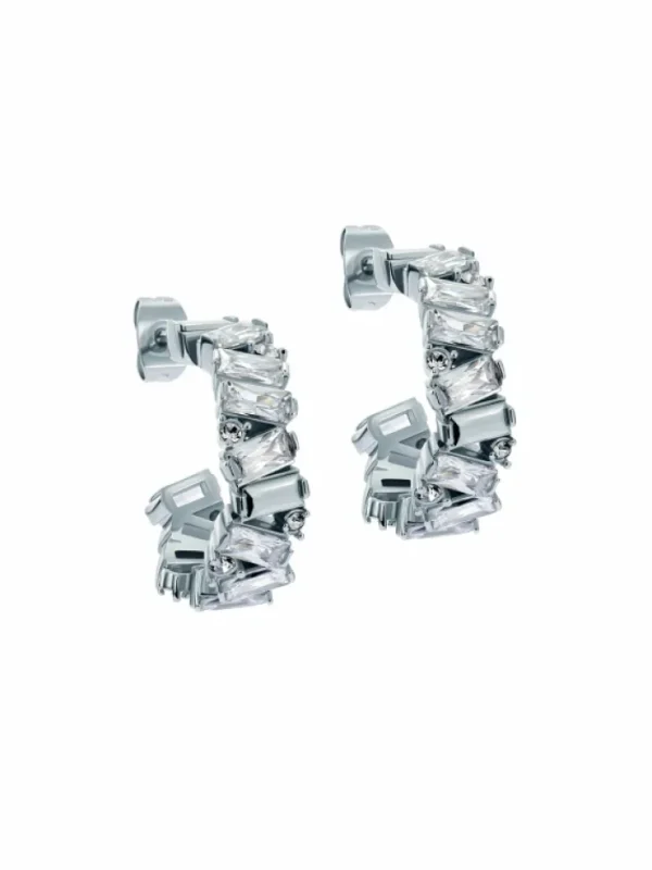 Clarence Crystal Cluster Hoop Earrings<Ted Baker Cheap