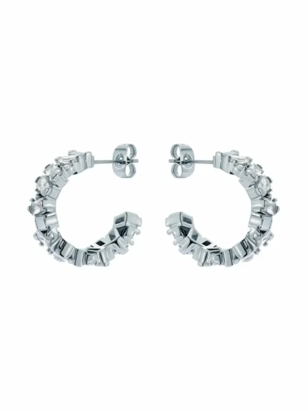 Clarence Crystal Cluster Hoop Earrings<Ted Baker Cheap