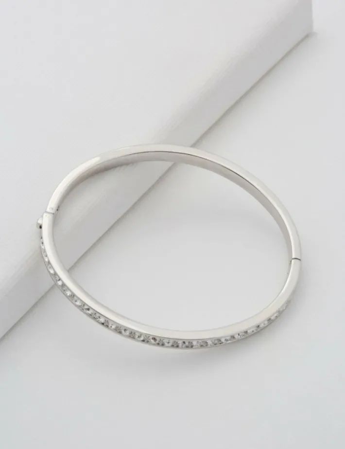 clemara_crystal_hinge_ban_0.webp Clemara Crystal Hinge Bangle Bracelet<Ted Baker Sale
