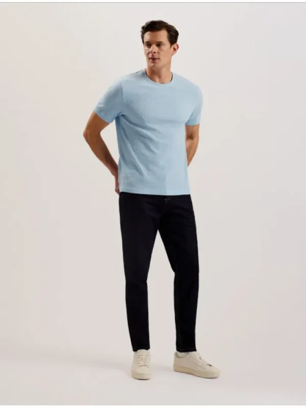 Curlys Short Sleeve Regular Textured Shirt<Ted Baker Discount