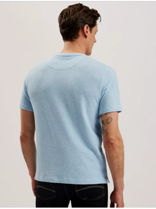 Curlys Short Sleeve Regular Textured Shirt<Ted Baker Discount