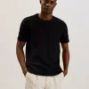Curlys Short Sleeve Textured T-shirt<Ted Baker Best Sale