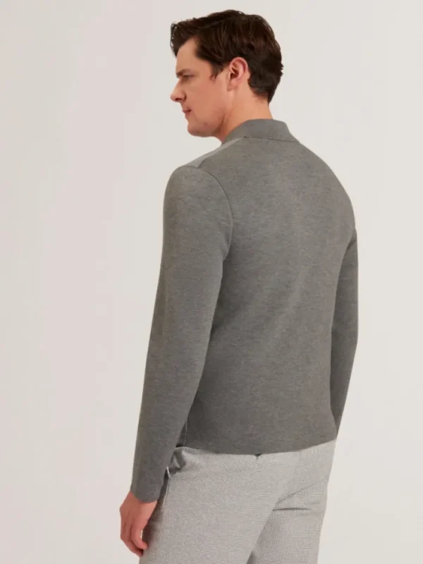 Dejo Long Sleeve Herringbone Full Zip<Ted Baker New