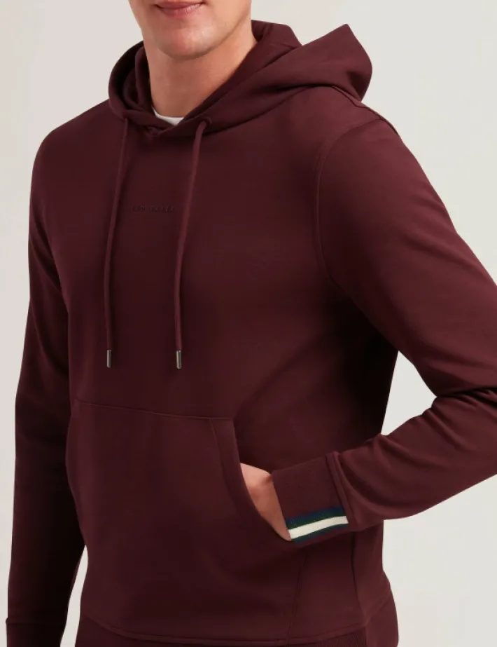 drotow_logo_detail_cotton_1-1.webp Drotow Logo Detail Cotton Blend Hoodie<Ted Baker Online