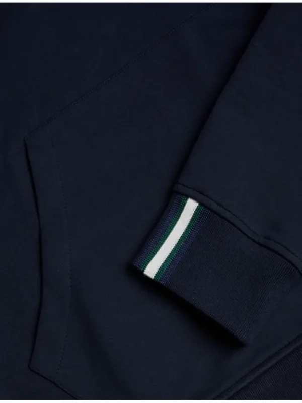 Drotow Logo Detail Cotton Blend Hoodie<Ted Baker Shop