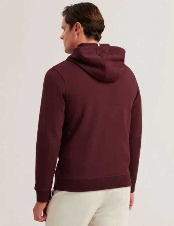 Drotow Logo Detail Cotton Blend Hoodie<Ted Baker Online