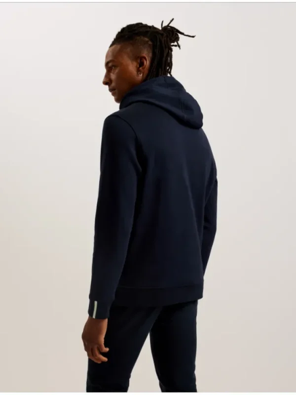 Drotow Logo Detail Cotton Blend Hoodie<Ted Baker Shop