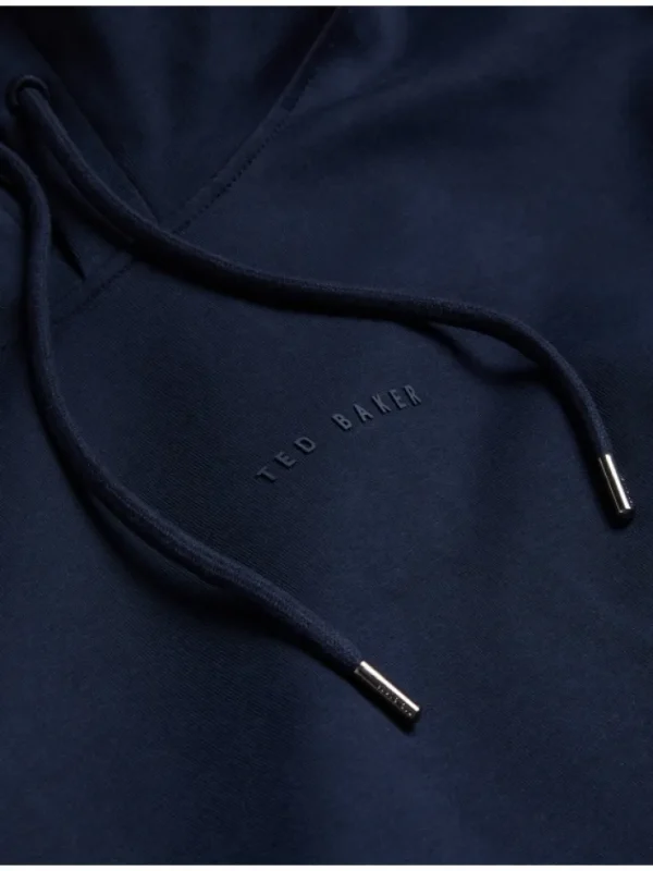 Drotow Logo Detail Cotton Blend Hoodie<Ted Baker Shop