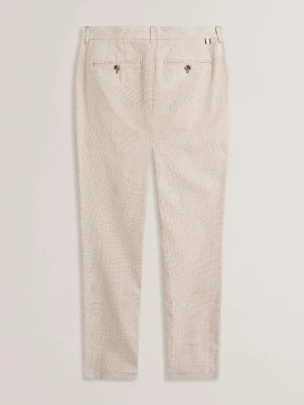Handly Micro Houndstooth Slim Fit Trouser<Ted Baker Store