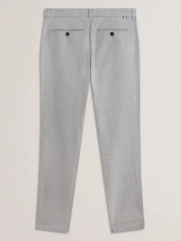 Handly Micro Houndstooth Slim Fit Trouser<Ted Baker Best