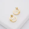 Helias Crystal Double Hoop Earrings<Ted Baker Store