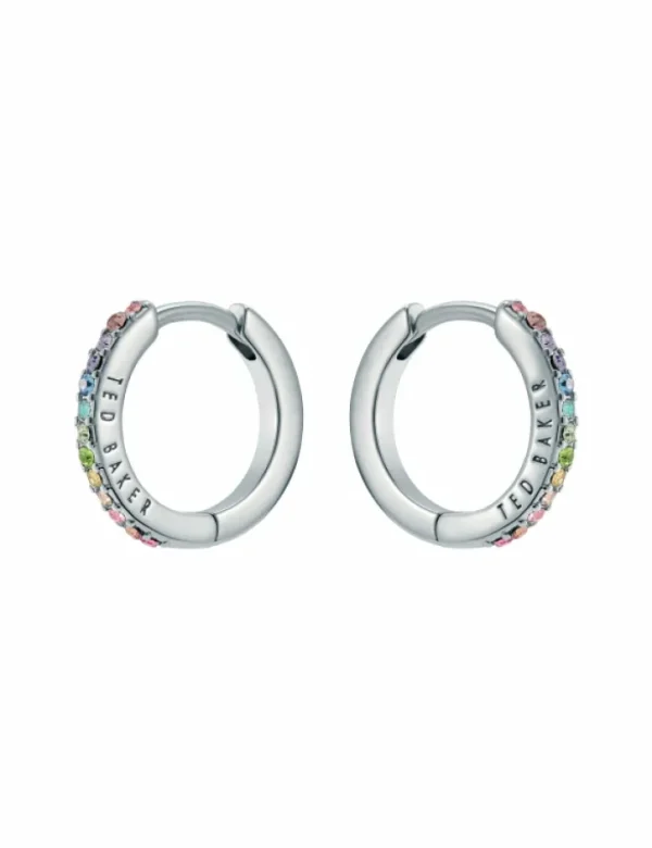 Heplie Crystal Huggie Hoop Earrings<Ted Baker Fashion