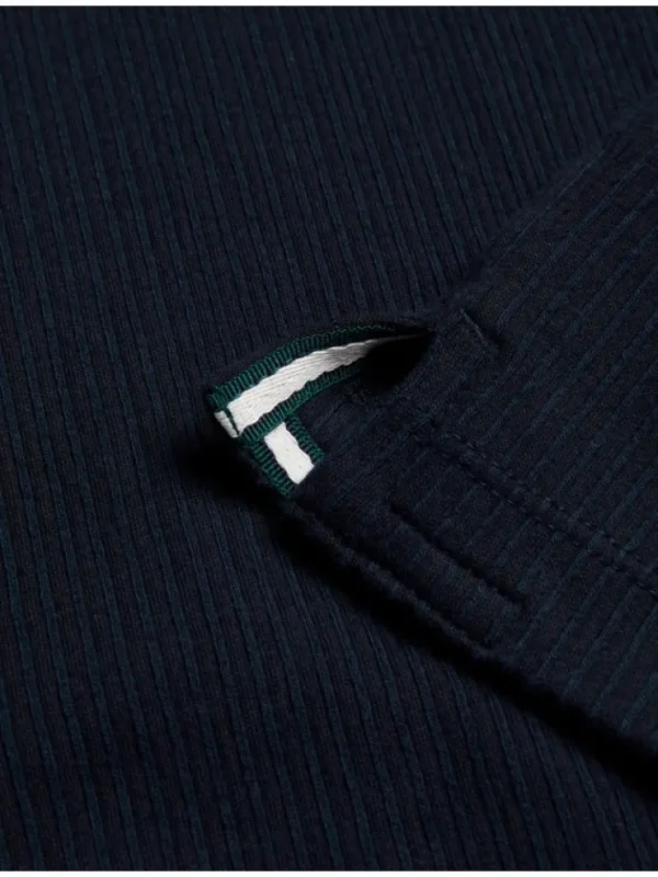 Heynes Ribbed Cotton Crew Neck T-Shirt<Ted Baker Sale