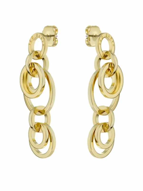 Huliet Multi Hoop Drop Earrings<Ted Baker Cheap